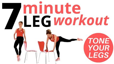 7 Minute Workout Leg Workout At Home With Inner Thigh And Glute