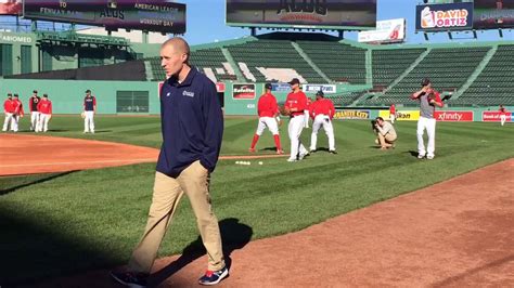 Red Sox ALDS Workout At Fenway Park YouTube