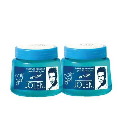 Do you need a gel for curly hair men to tame your curls? Jolen WET LOOK GEL TWIN PACK Hair Volumizing Gel 500 gm ...