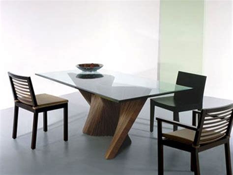 Why not go for our table and bench combinations! Choosing The Type of Modern Glass Dining Table that ...