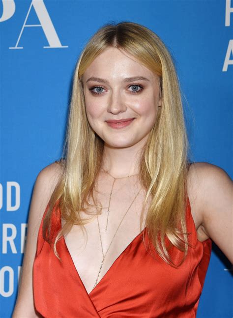 DAKOTA FANNING at HFPA Annual Grants Banquet in Beverly Hills 08/09 ...
