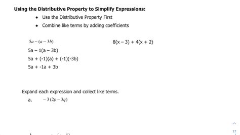 Check spelling or type a new query. Using the Distributive Property - YouTube