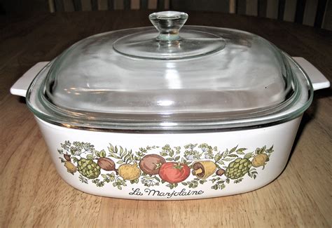 spice of life corning ware casserole 2 quart oven microwave casserole dish pyrex glass lid