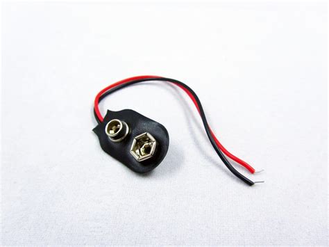 10pcs 9v Battery Clip Holder Connector Snap Electrodragon