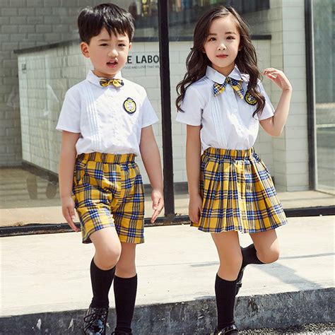 90 180cm Kids Fashion School Uniforms Korean Japanese Style Class