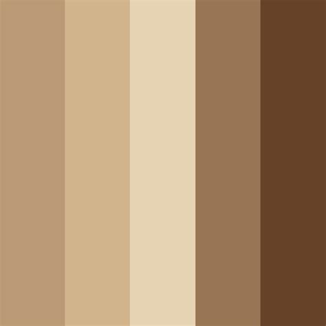 Tan And Brown Color Palette Colorpalettes Colorschemes Design