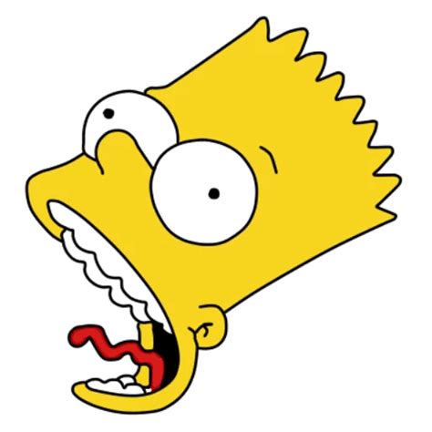 Bart Simpson Face
