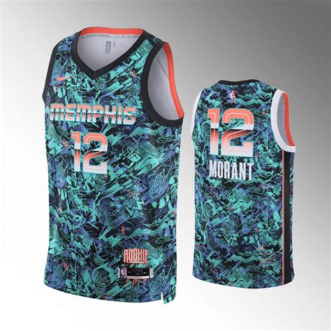 Grizzlies Ja Morant Black Select Series Rookie Of The Year Jersey
