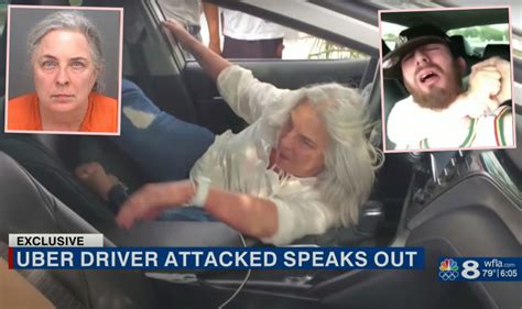 Florida Nurse Chokes And Then Bites Uber Driver In Vicious Unprovoked