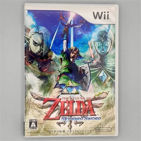 La L Gende De Zelda Skyward Sword Version Normale Nintendo Wii Act Eur Picclick Fr