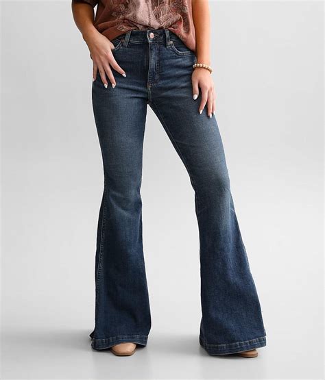 Wrangler Retro Extreme Flare Stretch Jean Womens Jeans In Retro