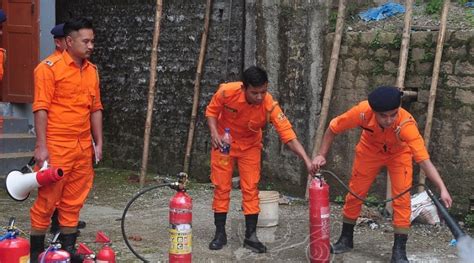 Two Day Basic Fire Fighting Training Begins In Nagaland