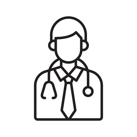 Male Doctor Icon 1511502 Vector Art At Vecteezy