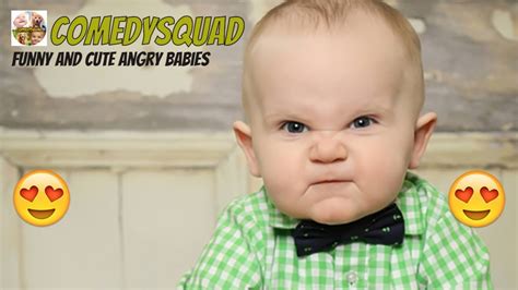 Funny And Cute Angry Babies Video Compilation Youtube
