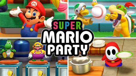 Super Mario Party Switch Maps