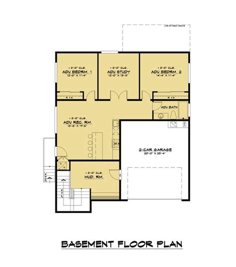 6 Bedroom Bungalow Floor Plan