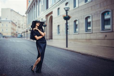 woman in black by Георгий Чернядьев georgiy chernyadyev on 500px glamour shoot tight black