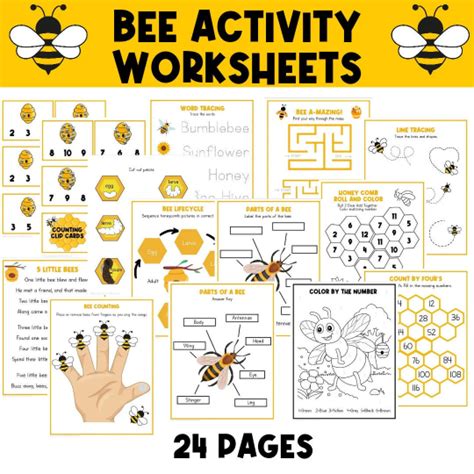 Bees Activities Bees Worksheets Spring Worksheets Honeybee Made By Teachers