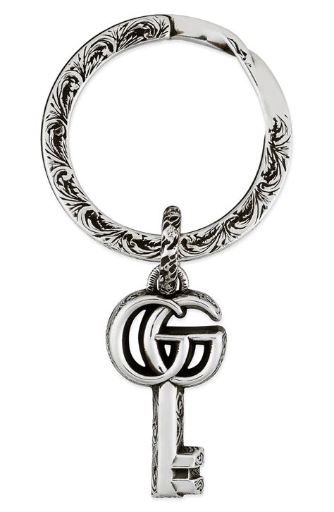 Gucci Gg Silver Key Chain Nordstrom Keychain Silver Keychain