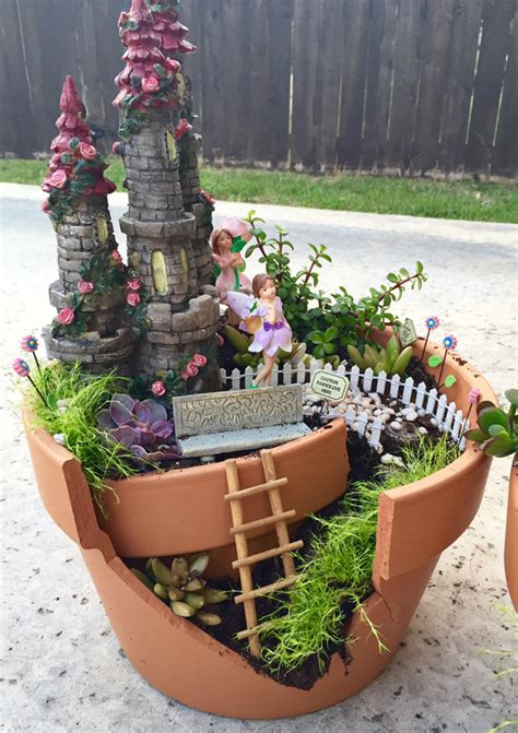 Diy Make Your Own Fairy Garden Project Nursery