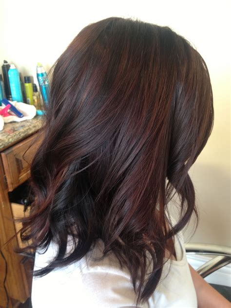 I Wish I Could Pull This Look Offbrown And Red Hair With Highlights