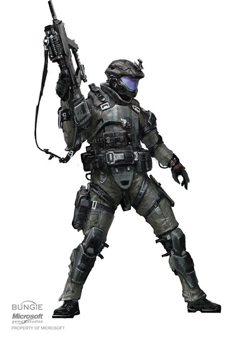 Iteration On Halo 3s Odst Isaac Hannaford Halo Armor Armor Concept