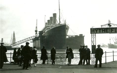 Historic Southampton On Twitter Rms Olympic In The Floating Dry Dock