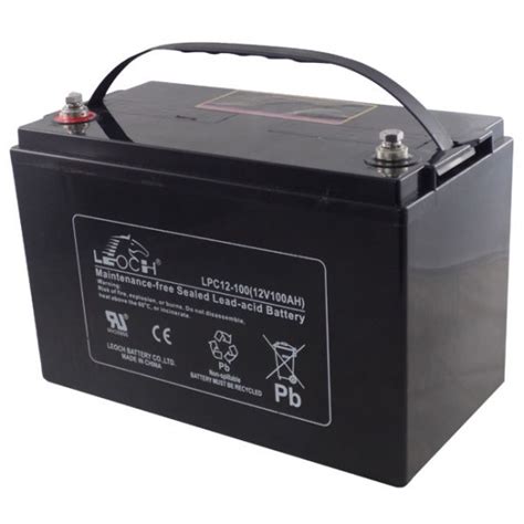 Buy Leoch Lp12 100 12v 100ah Sealed Lead Acid Battery Lp12 100