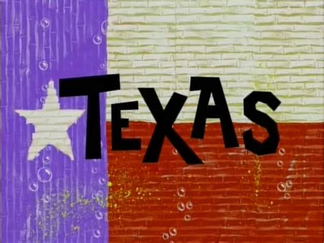 Texas Spongebob Squarepants Episode The Amazing Everything Wiki