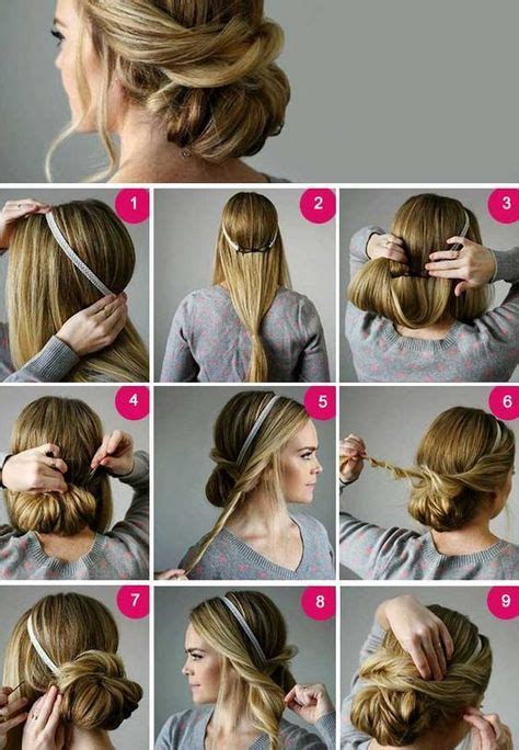 Coiffure Rapide Et Facile à Faire Easy Casual Hairstyles Easy Wedding