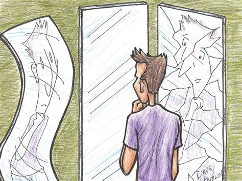 A good cartoonist is one who can extract the main details of an object or a human being and. Is the World Your Mirror?