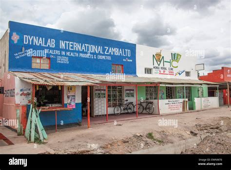 Mongu Capital Of Western Province Zambia Africa Stock Photo Alamy