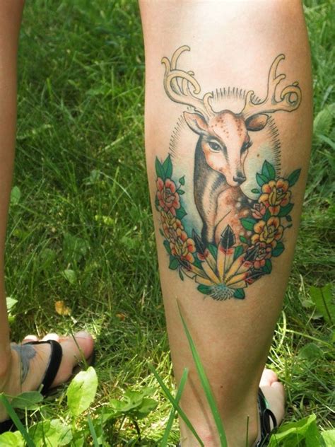 40 Inspiring Deer Tattoo Designs You May Fall In Love With Deer