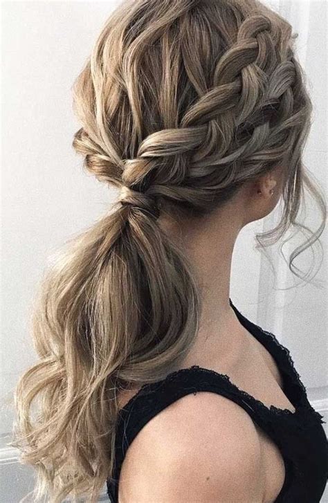 Best Ponytail Hairstyles Low And High Ponytails To Inspire Prom Hairstyles For Long