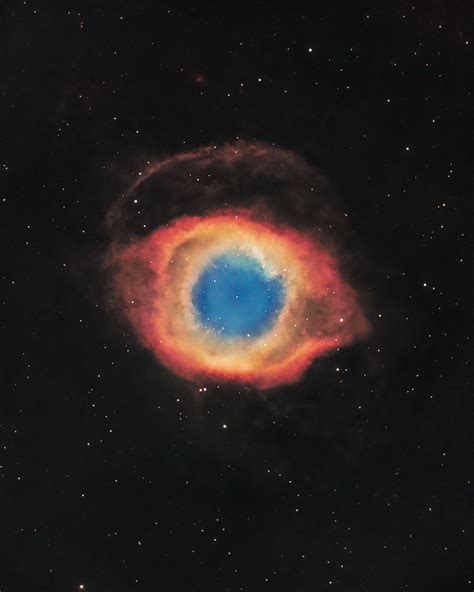 The Helix Nebula Astrophotography Images From The Backyard