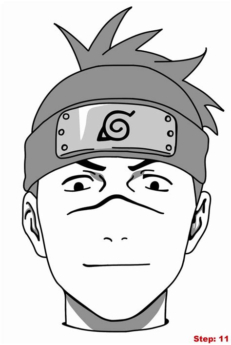 Itachi Easy Drawings Naruto