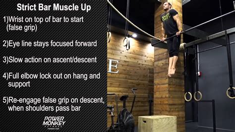 Strict Bar Muscle Up Youtube