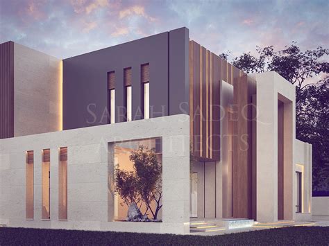 In 1955, became the first woman to speak at the ancient al azhar university in cairo , egypt Sarah Sadeq architects | Fachadas de casas modernas ...