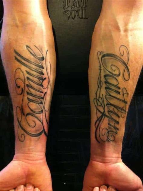 Update 92 About Name Tattoos On Forearm With Design Super Hot
