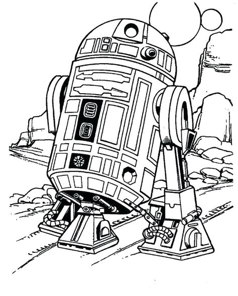 R2d2 Coloring Pages Best Coloring Pages For Kids
