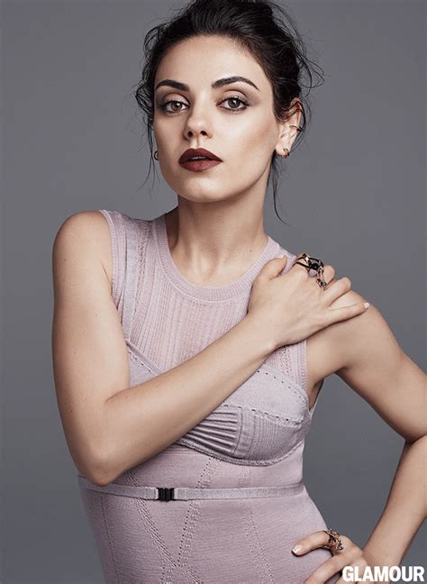 Mila Kunis Goes Makeup Free For Glamour But Will She Take A Nude Selfie E News
