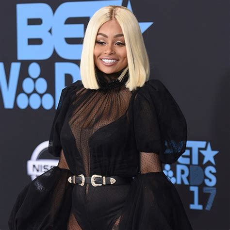 blac chyna shows off slimmed down figure in sexy sheer dress at the bet awards