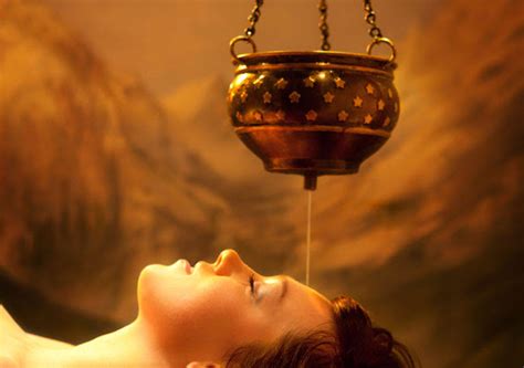 Shirodhara •shirodhara Massage Is A Classic Ayurvedic Therapy Which Includes Pouring Of Warm