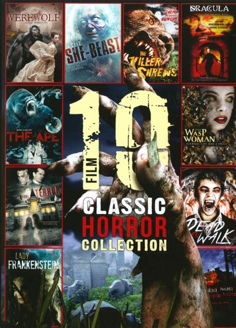 Best Buy 10 Film Classic Horror Collection 2 Discs Dvd