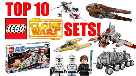 Top 10 Lego Star Wars The Clone Wars Sets Youtube