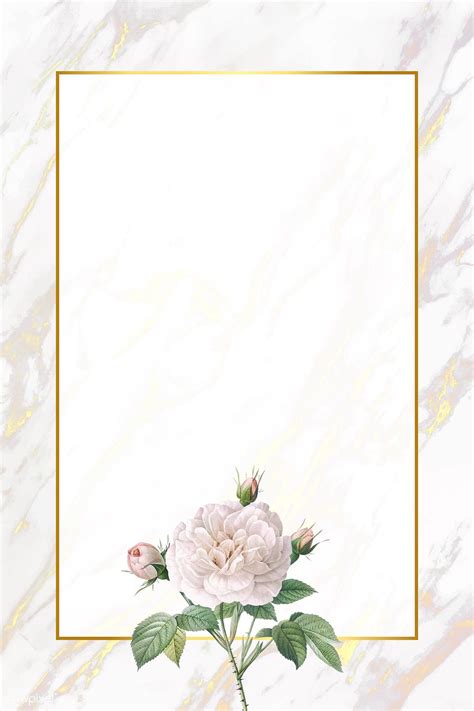 With soft light a beautiful softness emerges from its shape and its summer colors with this fuzzy background Download premium vector of White flower element on marble ...