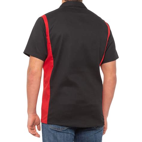 dickies two tone work shirt for men save 60
