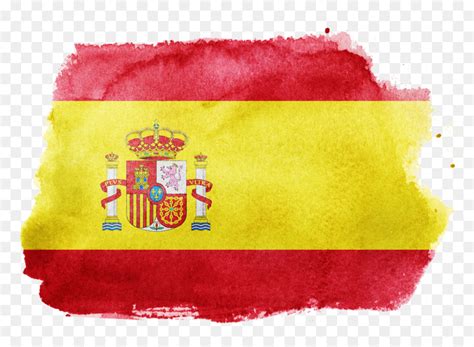 Флаг состоит из трех горизонтальных полос: Испания, флаг Испании, флаг
