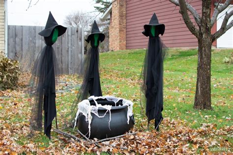 Witches Around A Cauldron Halloween Decoration The Cake Boutique