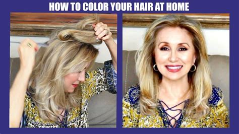 How To Color Your Hair At Home Diy Youtube